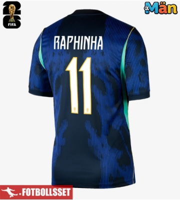 Brasilien Raphinha Belloli #11 Bortatröja VM 2026 Kortärmad